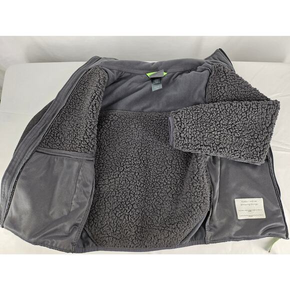 CHAMPION C9 BOYS OUTERWEAR SMALL GRAY FULL ZIP FLEECE JACKET SIZE SMALL (6-7) - Picture 9 of 9